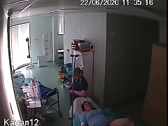 Real_hidden_camera_in_gynecological_cabinet_13 Seductive Japanese Beauty Fingers Herself to Wet Bliss