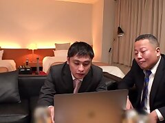 NGOD-174 Passionate Encounter Hairy Asian Beauty & Muscular Stud's Night of Desire