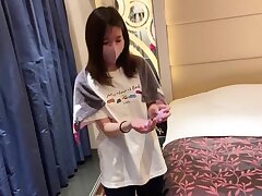 EtGb46Q5 Adorable Japanese Teen Cozies Up in Bed for Steamy Evening Fun