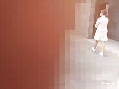 narse_break_02 Sizzling Reon Otowa Teasing Her Wet Pussy Before Hard Fuck