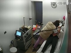 Cosmetic_salon_70 Sultry Asian Teen Tempts You with Sultry Boob Tease Showdown