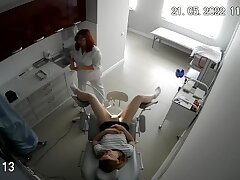 New_super_gynecological_cabinet_159 Jade Marcela Sizzles Taking Two Cocks Wildly