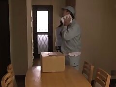 JUY-400 Sexy Tight Ty Babe Takes Two Big Dicks for Oral and Anal Fun