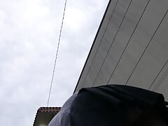 0930 Sexy Stunner Enjoying Her Ride On A Giant Cock Monster