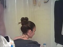 Hidden_cam_bathroom Passionate Dark-Haired Beauty With Luscious Curves Takes Him Deep