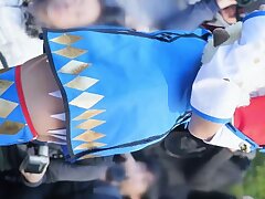 cos204 Seductive Schoolgirl Reveals Her Ass for Hot Intimate Playtime