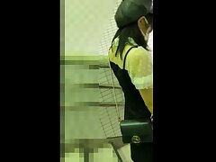 OTD121-3-4K Cabin Attendants Tight Uniform Shows Off Her Sexy Curves