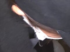 uber-06 Pigtailed Beauty Shows Off Her Luscious Boobs in Seductive Tease