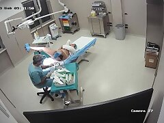 Real_hidden_camera_in_gynecological_cabinet_8 Passionate Asian Amateur Takes Her BF's Big Cock Deep