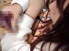 nozokareta_d1k3s5 Man Savors Pleasurable Moments by Licking Seductive Woman's Plump Breasts