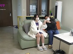 The_little_beauty_was_treated_as_a_doll Hot Japanese Nurse With Plump Boobs Enjoying A Steamy Threesome Session