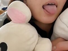 k2GqjELH Enchanting Japanese Beauty Delights in Sensual Titty Tease Play