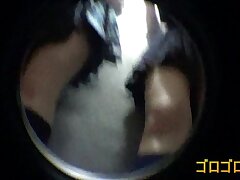 5656_008 Sultry Japanese Beauty Gives Intense Floor Blowjob to Big Cocks