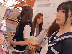 CSCD_Japanese_sailor_suit Exotic Japanese Model Expertly Rides Massive Dicks for Ultimate Satisfaction