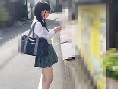 aochan2 Japanese Beauty in Stockings Gives Redhead Intense Blowjob