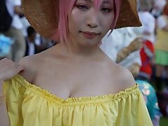 bangai-2 Alluring Natural-Busted Beauty Enjoys Rough Doggy Style Pounding Delight