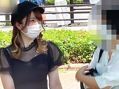 hetare-04 Japanese Maid in Stockings Gives Intense Blowjob