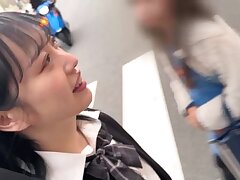 bsjy193 Asian Teen's Cum Cravings Lucky Guy Gets Deep-Throated Bliss