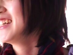 KAWD-125 Hot Teen Wears Fishnets Takes Experienced Man Deep