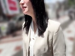 SKMJ-577 Shy Japanese Girl Gives Hot Blowjob On Public Transportation Ride