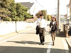 JUFE-261 Passionate Redhead Delivers Sensual Blowjob and Hot Sex Encounter