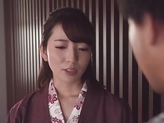 HMN-272 Sizzling Japanese Beauty Gets Her Pussy Thoroughly Fucked in Bed