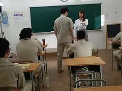 fc22699363 Guys Fondle Huuka's Curves Before She Seduces Them With Intense Blowjob