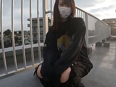 sui510koenji Ichigo Morino, Seductive Teen Teases Before Giving Sultry Blowjob